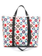 Reinaldo Lourenço - Print Tote Bag - Women - Cotton - One Size, Black, Cotton