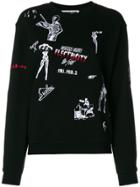 Mcq Alexander Mcqueen Embroidered Patch Sweatshirt - Black