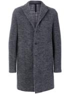Harris Wharf London Boiled Wool Coat - Grey