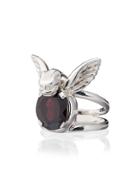 Maria Nilsdotter Silver Gargoyle Ring - Metallic