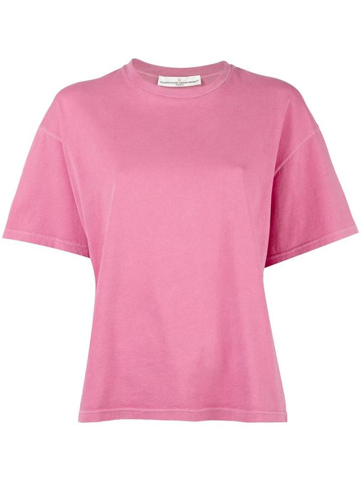 Golden Goose Deluxe Brand Indiana T-shirt, Women's, Size: Medium, Pink/purple, Cotton