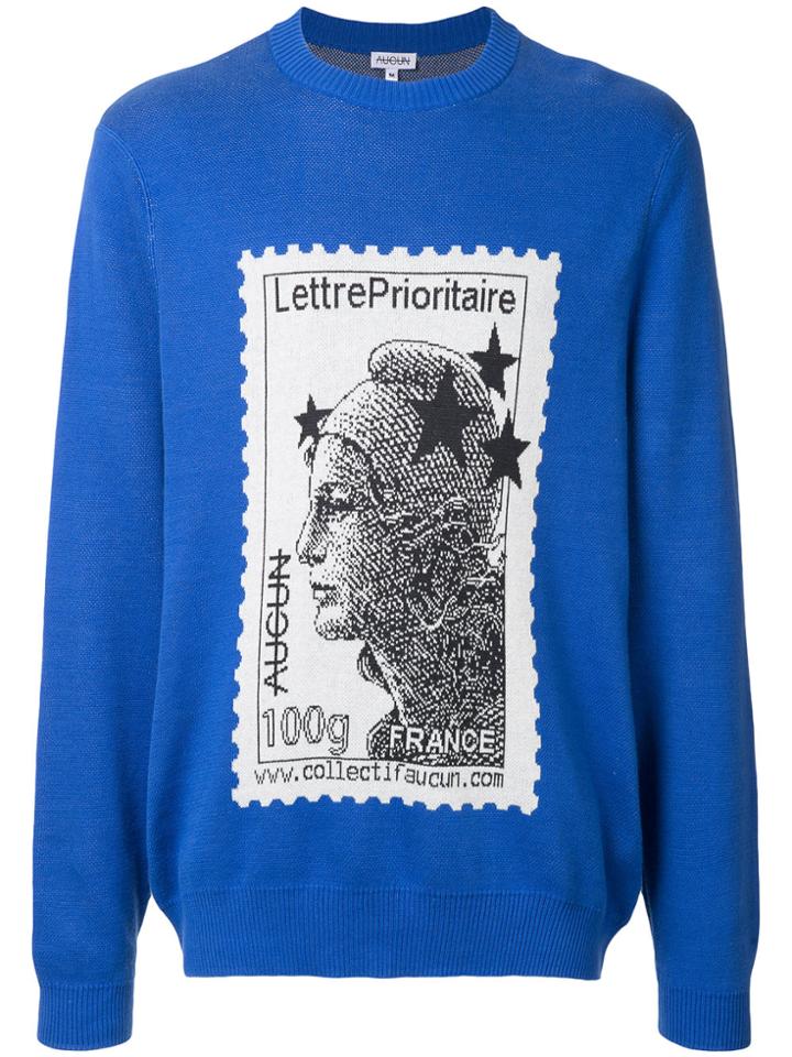 Collectif Aucun Timbre Sweater - Blue