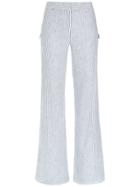 Iro Paper Bag Waist Trousers - Grey
