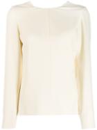 Victoria Beckham Twisted Top - Neutrals