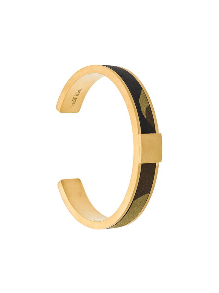 Northskull Camouflage Cuff Bracelet - Metallic