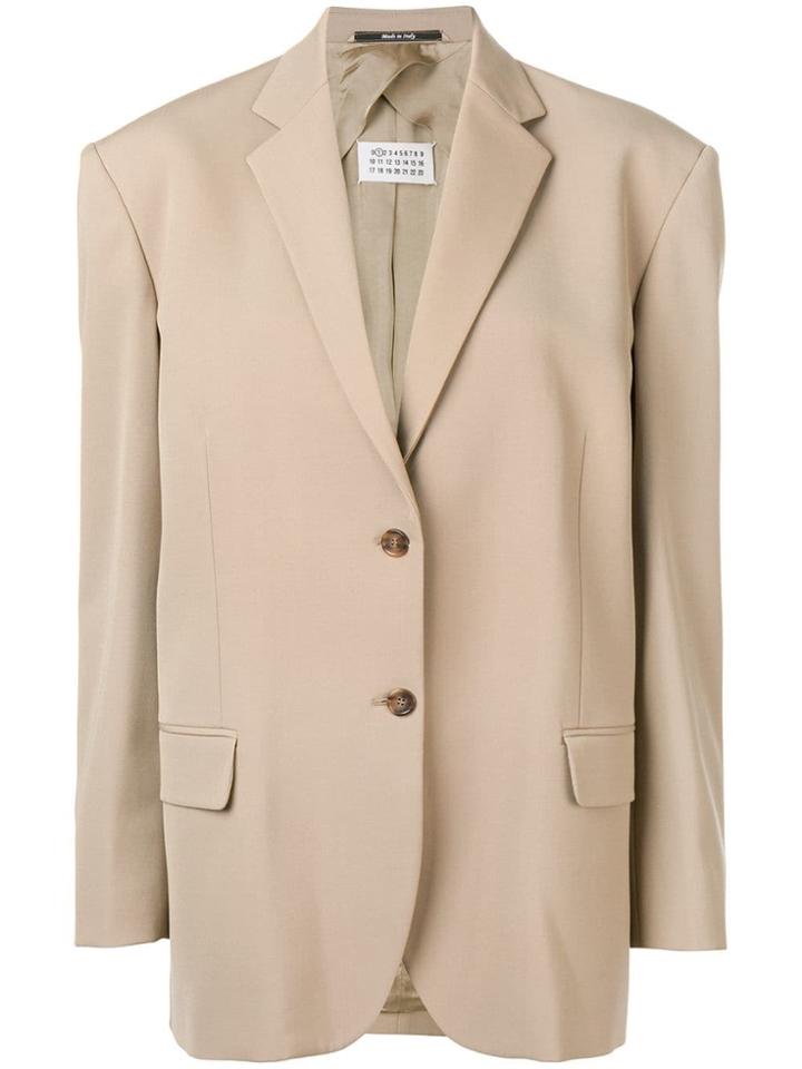 Maison Margiela Oversized Blazer - Neutrals