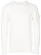 Stone Island Classic Long-sleeve Sweater - White