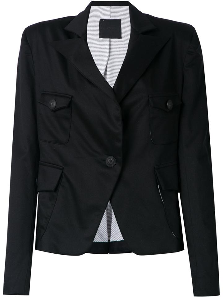 Andrea Bogosian Multiple Pockets Blazer - Unavailable