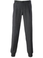 Eleventy Tailored Trousers, Men's, Size: 31, Grey, Spandex/elastane/wool