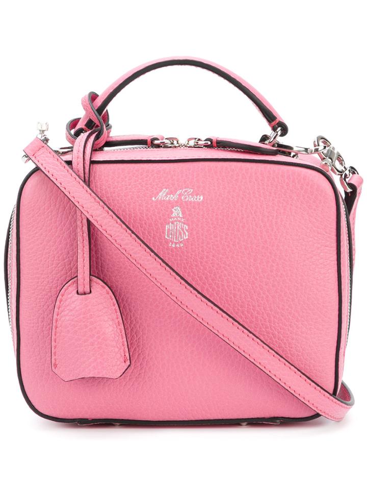 Mark Cross Baby Laura Bag - Pink & Purple
