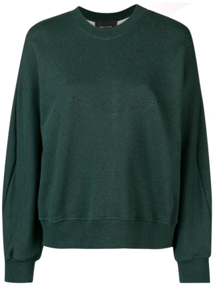 Cédric Charlier Jersey Sweater - Green