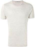 La Fileria For D'aniello - Short Sleeve T-shirt - Men - Linen/flax - 50, Nude/neutrals, Linen/flax