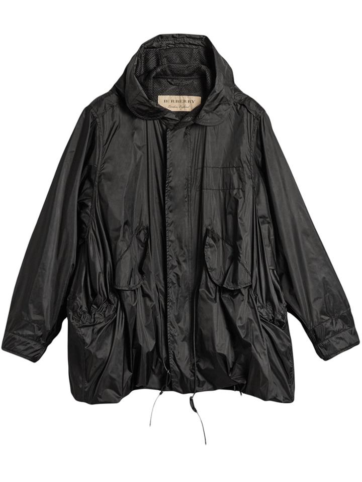 Burberry Showerproof Technical Parka - Black