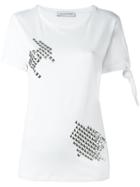 Jw Anderson Studded Detail T-shirt - White