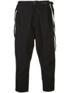 Iise Cropped Trousers - Black