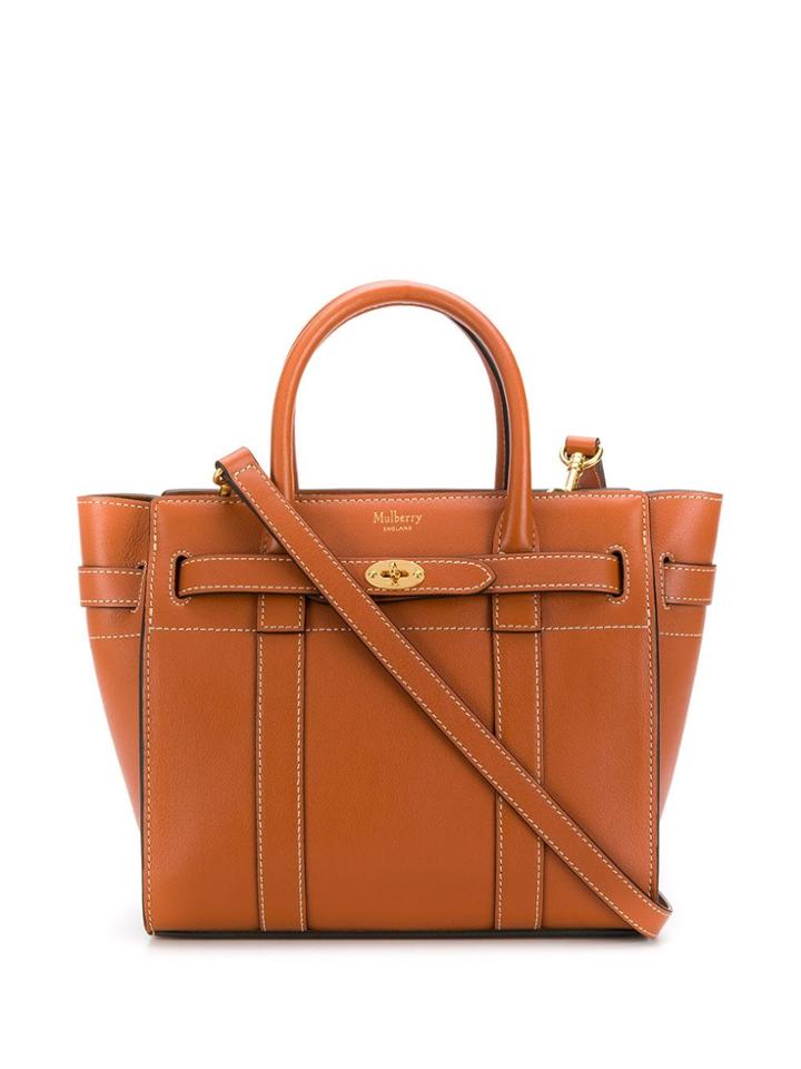 Mulberry Bayswater Tote - Brown