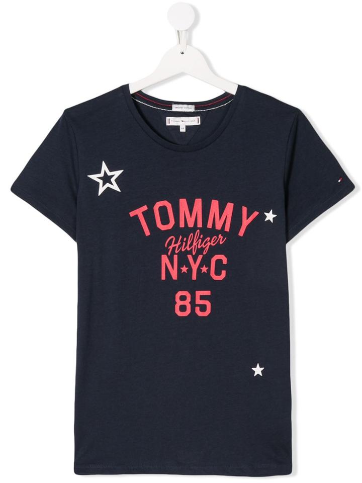 Tommy Hilfiger Junior Teen Printed T-shirt - Blue