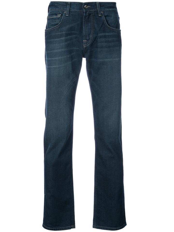 7 For All Mankind Slimmy Straight Leg Jeans - Blue