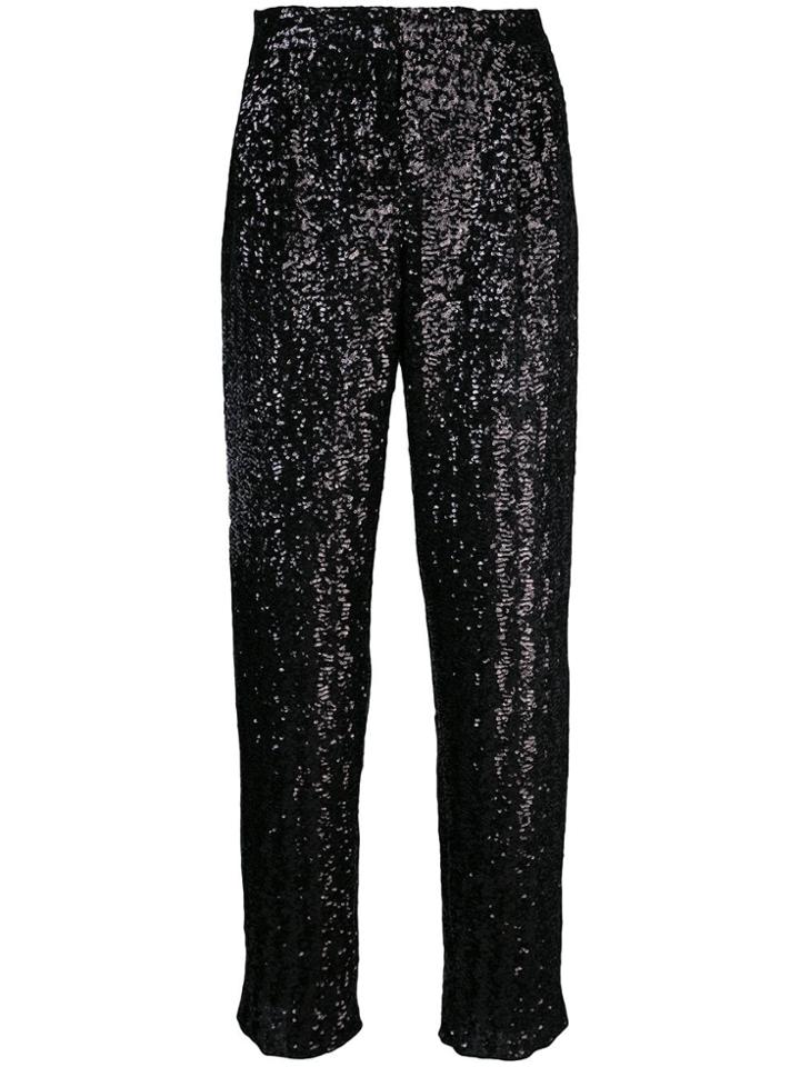 Fabiana Filippi Sequined Trousers - Black