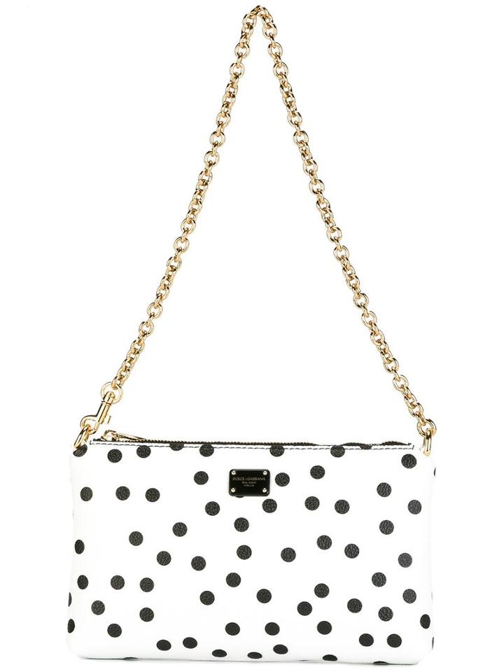 Dolce & Gabbana Mini Shoulder Bag, Women's, White, Cotton/polyester/polyurethane