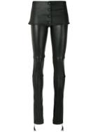 Andrea Bogosian - Skinny Trousers - Women - Leather - G, Black, Leather