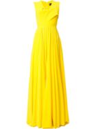 Greta Constantine Kamina Gown - Yellow