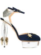 Charlotte Olympia Rocket Heel Platform Pumps