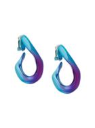 Annelise Michelson Medium Broken Chain Earrings - Blue