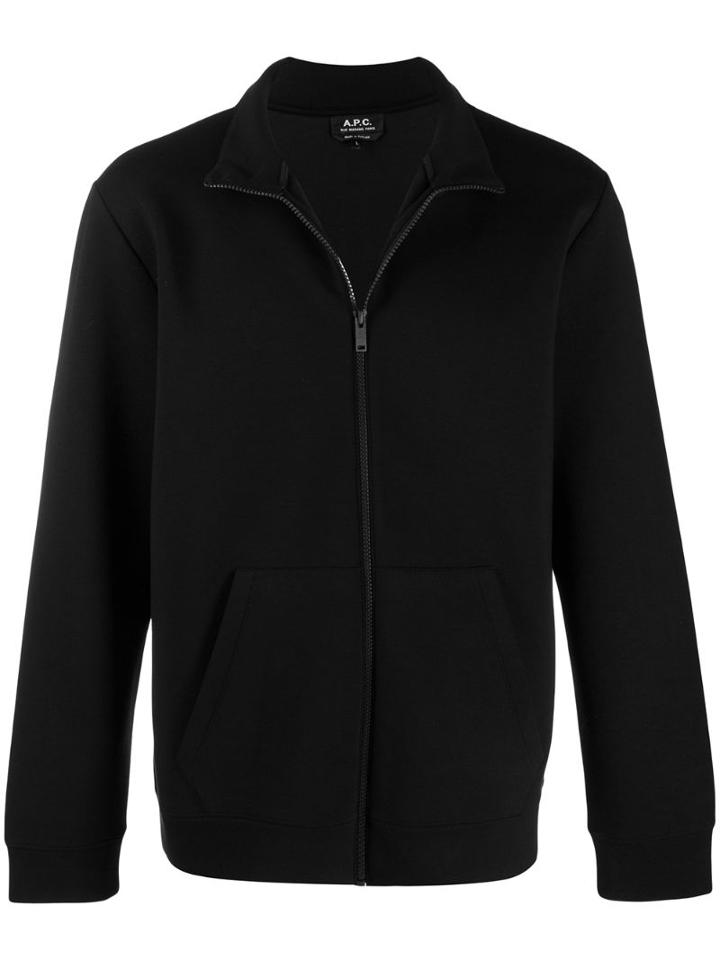 A.p.c. Plain Bomber Jackt - Black