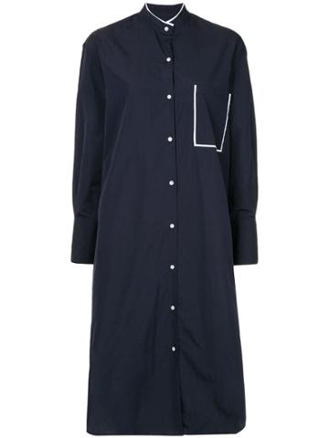 Jac+ Jack Panama Shirt Dress - Blue