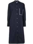 Jac+ Jack Panama Shirt Dress - Blue