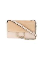 Chloé Small Clement Pink Faye Shoulder Bag - Pink & Purple