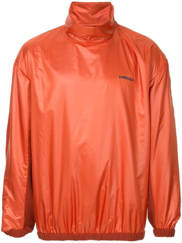 Ambush High Neck Vinyl Top - Orange