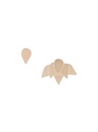 By Boe Leaf Stud Earrings - Metallic