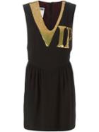 Moschino Vintage 'vip' Sequin Dress