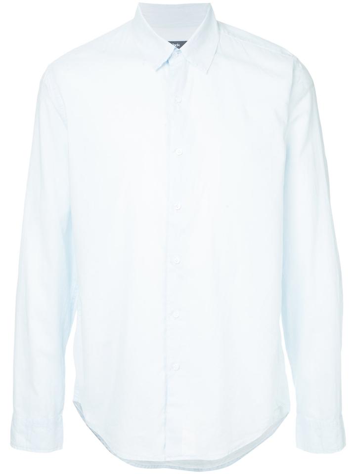 Jac+ Jack Folded Collar Shirt - Blue