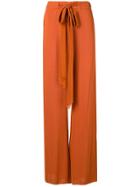 Esteban Cortazar Wide Leg Trousers - Orange