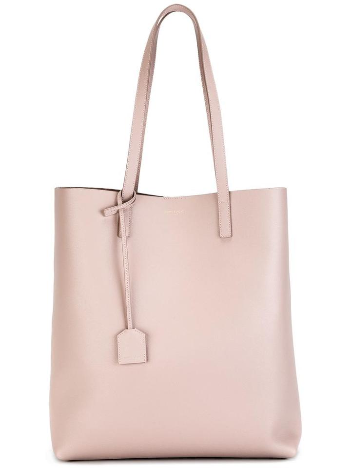 Saint Laurent Medium Shopper Tote, Women's, Pink/purple, Leather