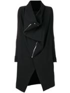 Rick Owens Exploder Saturn Peacoat - Black