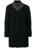 Transit Textured Single-breasted Coat - Black