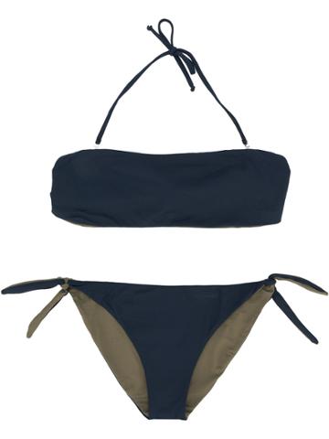 Rrd Kids Teen Two-tone Bikini Set - Blue