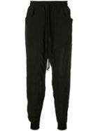 Song For The Mute Tapered Track Trousers - Black