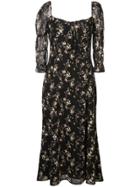 Reformation Marnie Long Dress - Black
