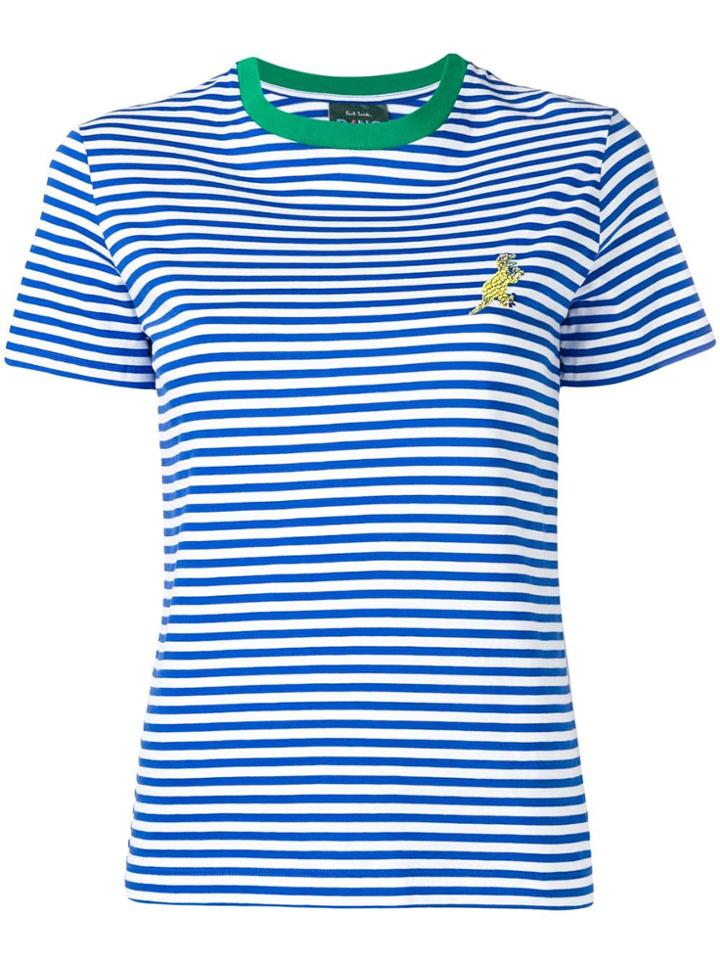 Ps By Paul Smith Striped T-shirt - Blue