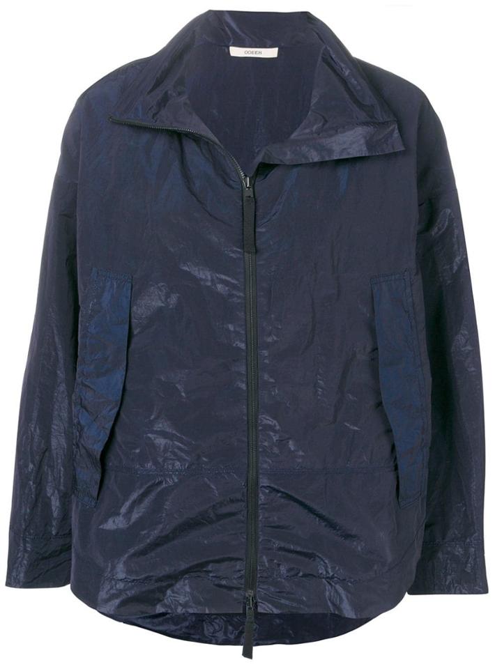 Odeeh Trapeze Jacket - Blue