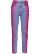 Jordache Rainbow Wash Cropped Jeans - Multicoloured
