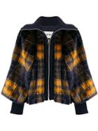 Zucca Oversized Fit Jacket - Blue