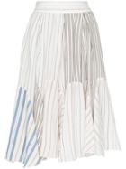 Jw Anderson Full Asymmetric Hem Skirt - Pink