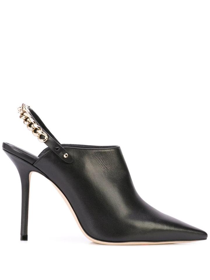 Jimmy Choo Lexx Mules - Black