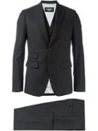 Dsquared2 Checked Three Piece Suit